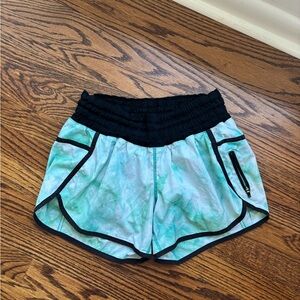 Lululemon Tie-Dye Athletic Shorts